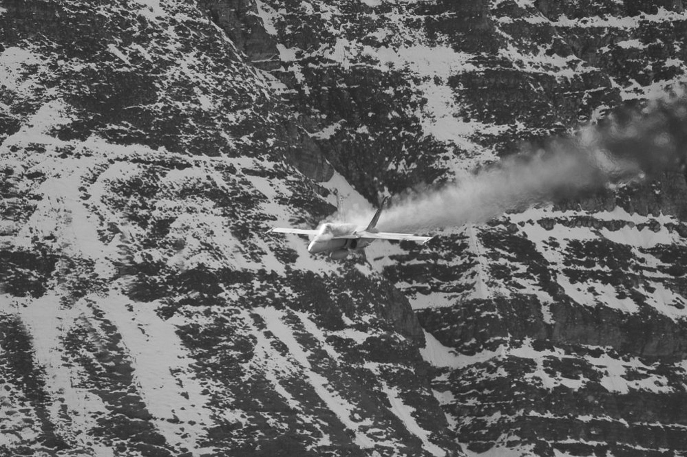 Axalp08 - ©MD - 114 - Übungsschiessen mit 4 Hornets am Nachmittag