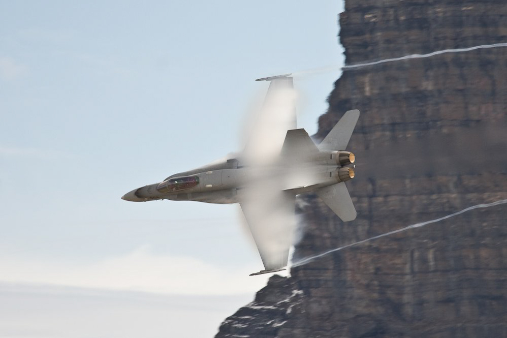 Axalp08 - ©MD - 122 - Übungsschiessen mit 4 Hornets am Nachmittag