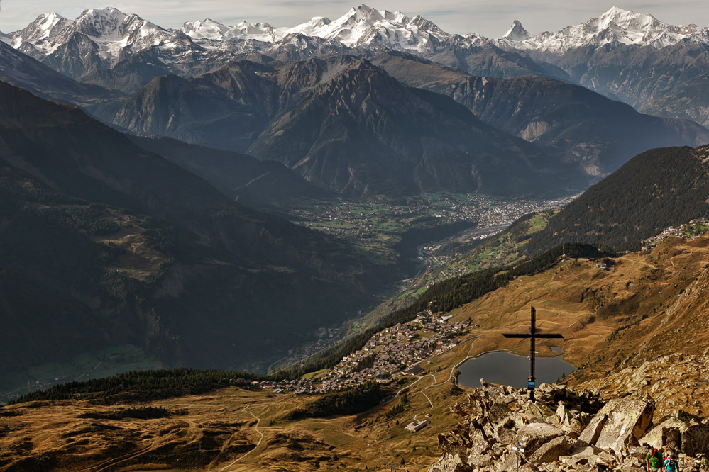 019 - Blick ins Tal - Bettmeralp 22.09.2013