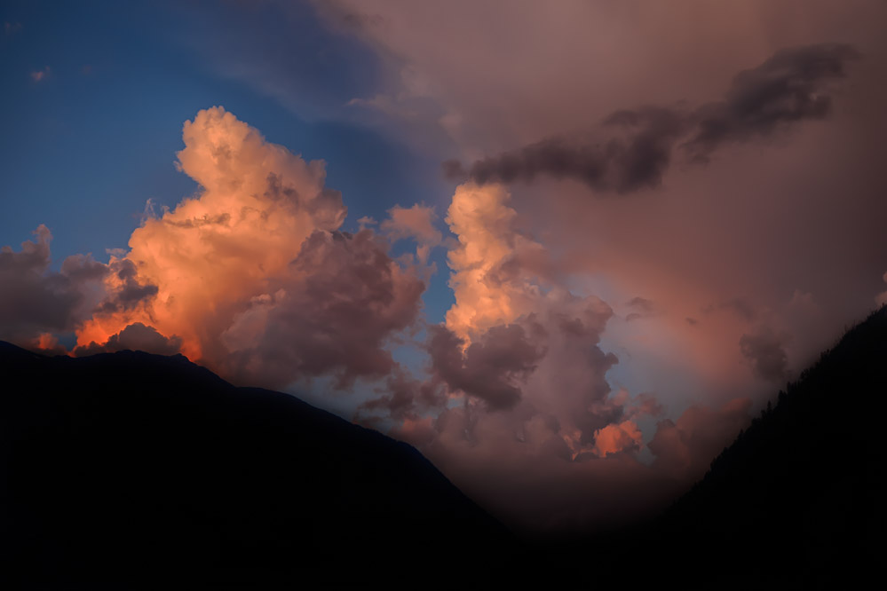 029 - Abendhimmel - Zuhause 21.07.2013