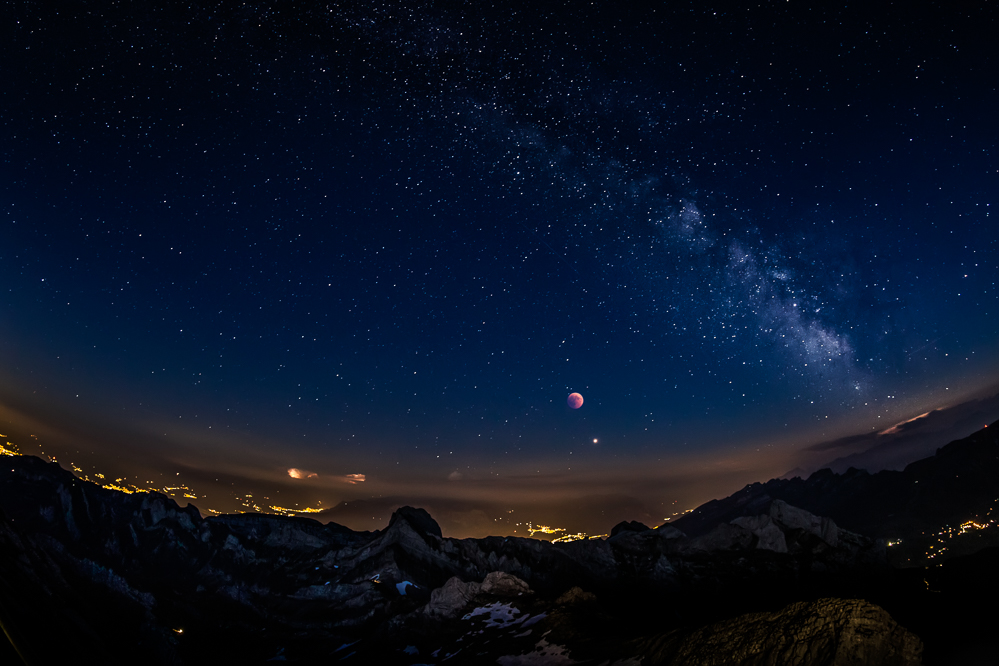 011 - Blutmond vom Säntis