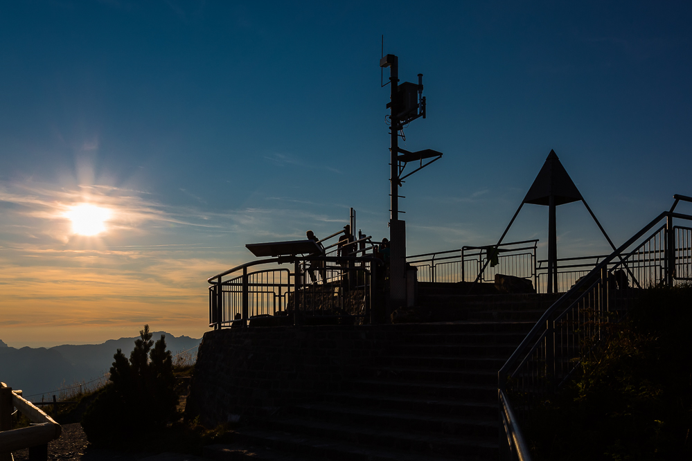 106 - Sonnenuntergang vom Stanserhorn