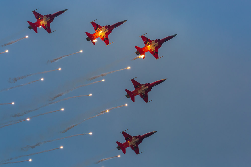 013 Patrouille Suisse in Emmen