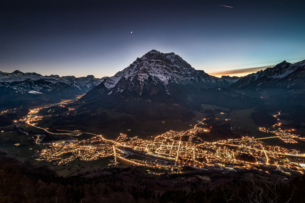 2020-04 Glarus vom Huettenkopf aus
