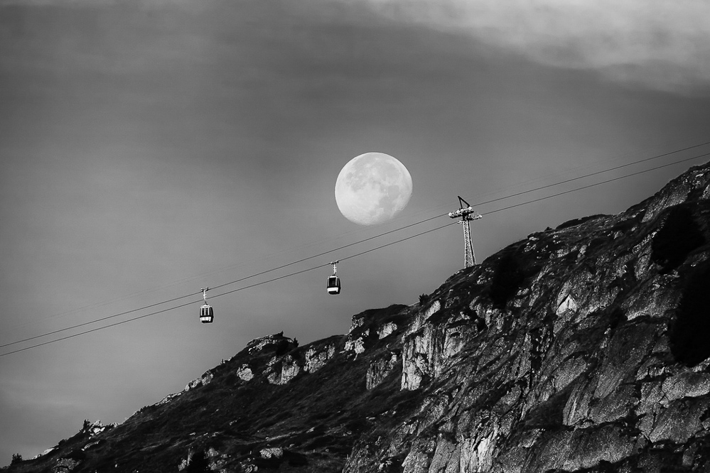 aletsch_044 - Vollmond am Morgen