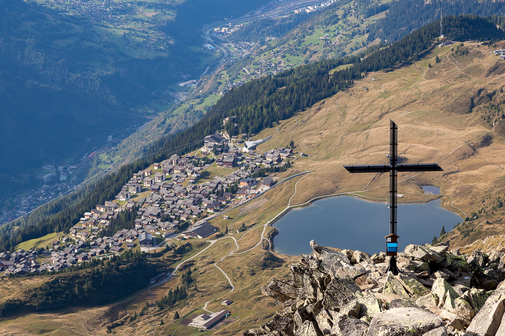 aletsch_049 - Tiefblick zur Bettmeralp