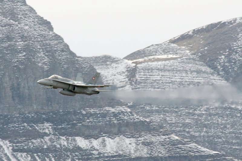 Fliegerschiessdemo Axalp-Ebenfluh 11.10.2006 - © Markus Dussy - 0033