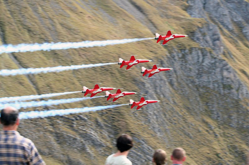 Fliegerschiessdemo Axalp-Ebenfluh 11.10.2006 - © Markus Dussy - 0057