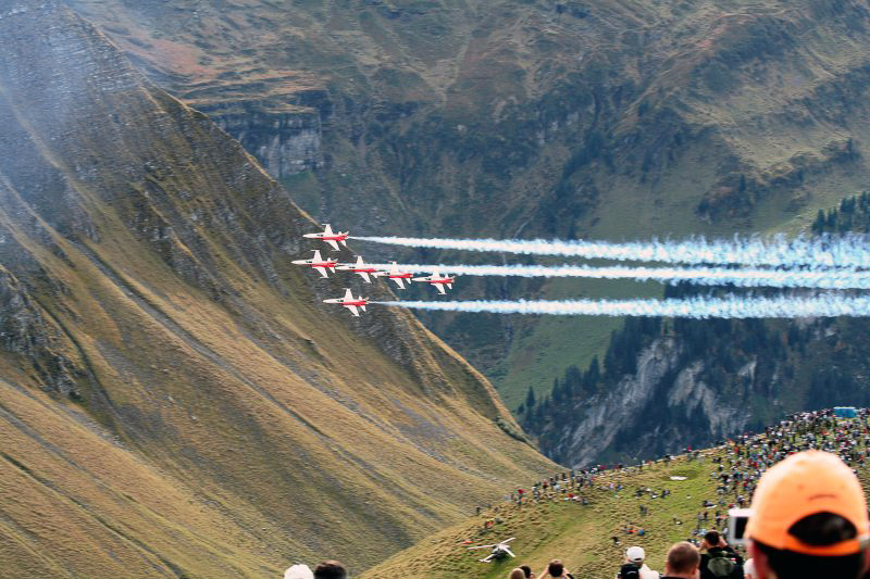 Fliegerschiessdemo Axalp-Ebenfluh 11.10.2006 - © Markus Dussy - 0059