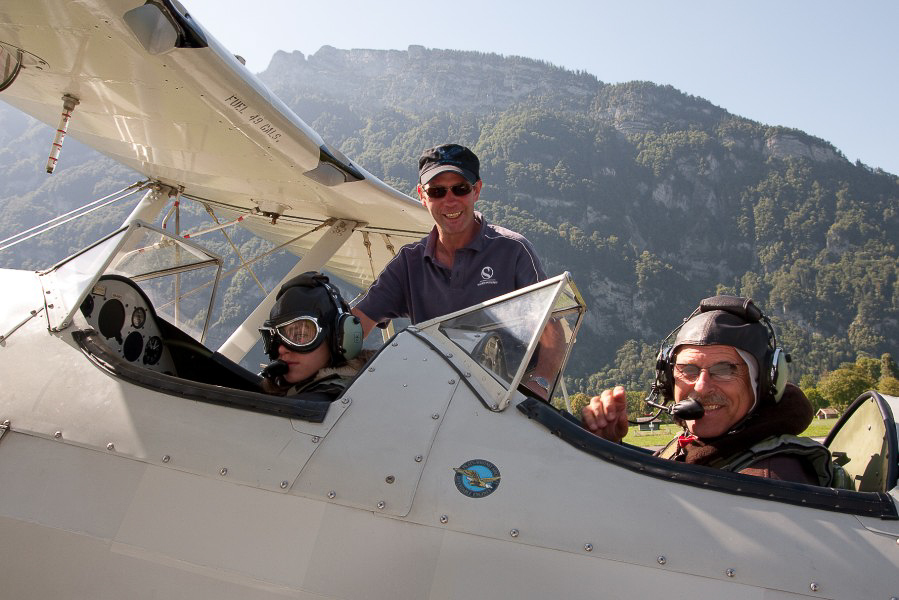 British Car - 065 - Nicole @ Stearman