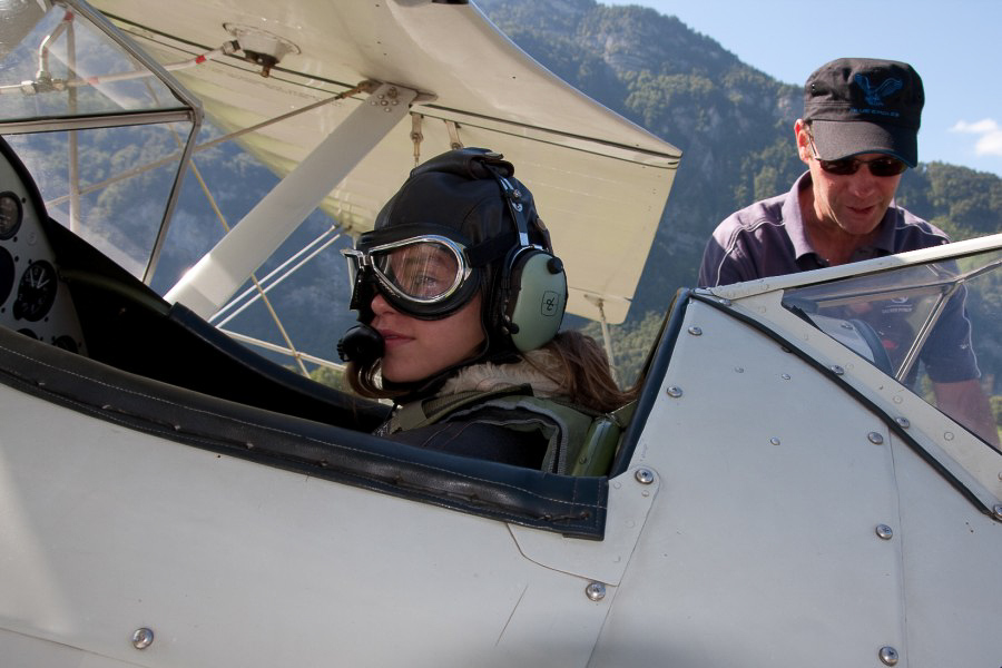 British Car - 066 - Nicole @ Stearman