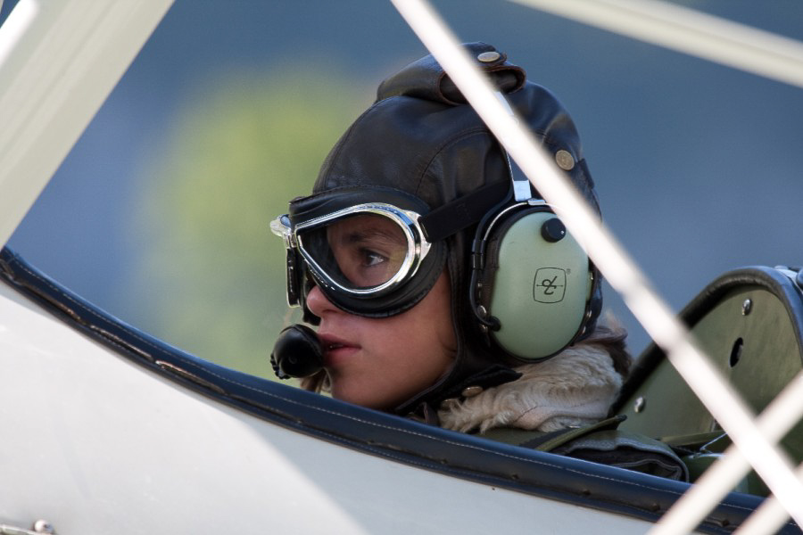 British Car - 068 - Nicole @ Stearman