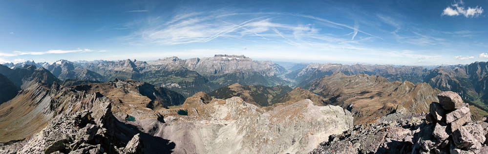 Chärpf - 033 - 180 Grad Panorama
