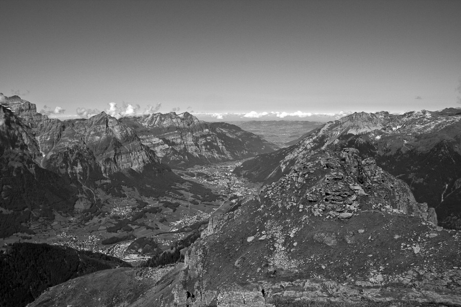 Charenstock-Gandstöck - 014 - Blick ins Glarner Unterland