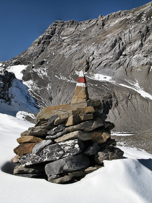 Claridenhütte - ©MD - 025 - Wegmarkierung