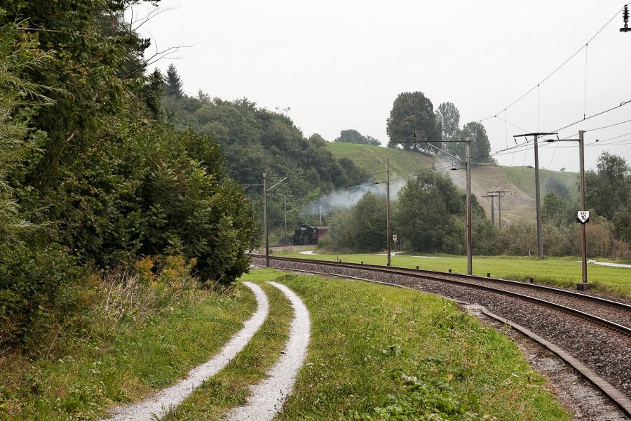 Dampfzug@Glarus - 006 - Das Dampfross kommt