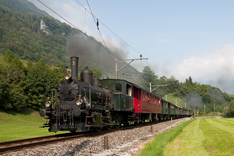 Dampfzug@Glarus - 018 - Doppeldampfkraft