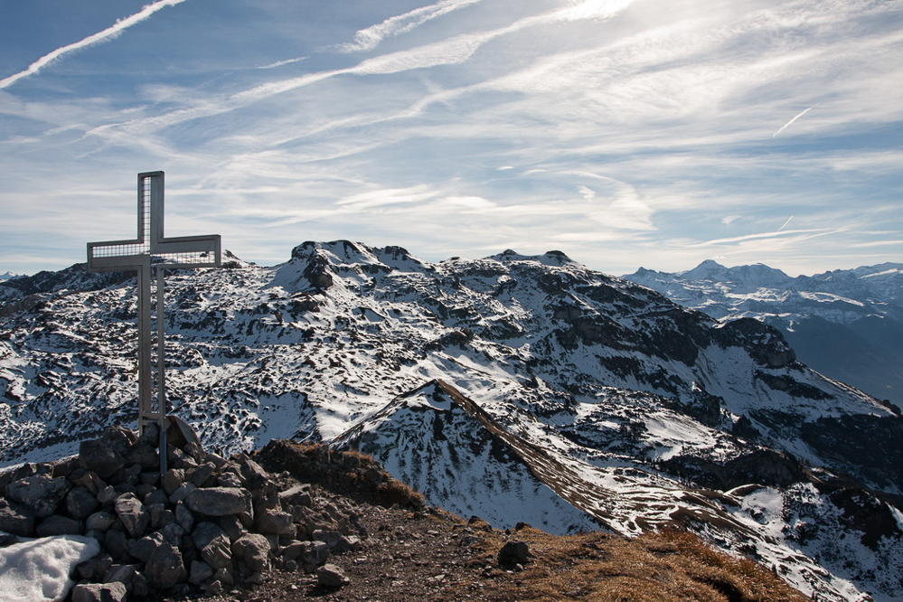 Fronalpstock - 007 - Blick in Richtung (Schnee-) Schilt