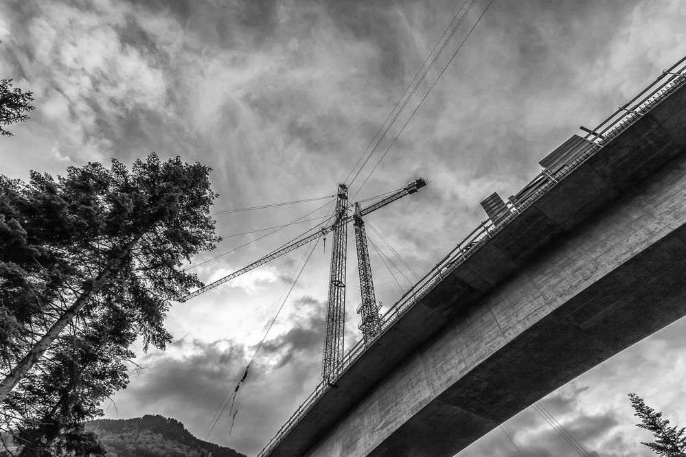 039 - Brückenbau über die Taminschlucht