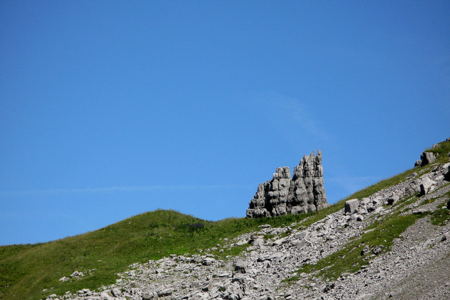 Vorderglärnisch - 020 - Abstieg zum Saggberg