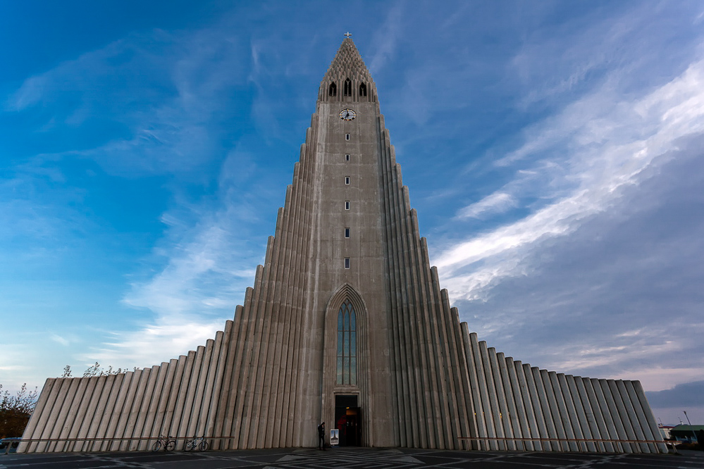 015_island_20-09_Abendstimmung bei der Hallgrimskirkja