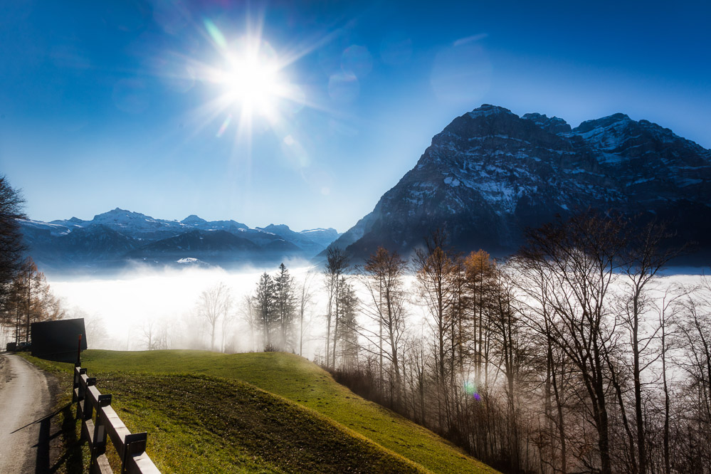 nn013 - Sonne ueber dem Nebel
