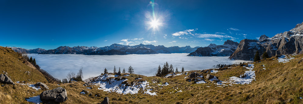 nn027 - Nebelmeer Glarus Sued vom Yenstock aus