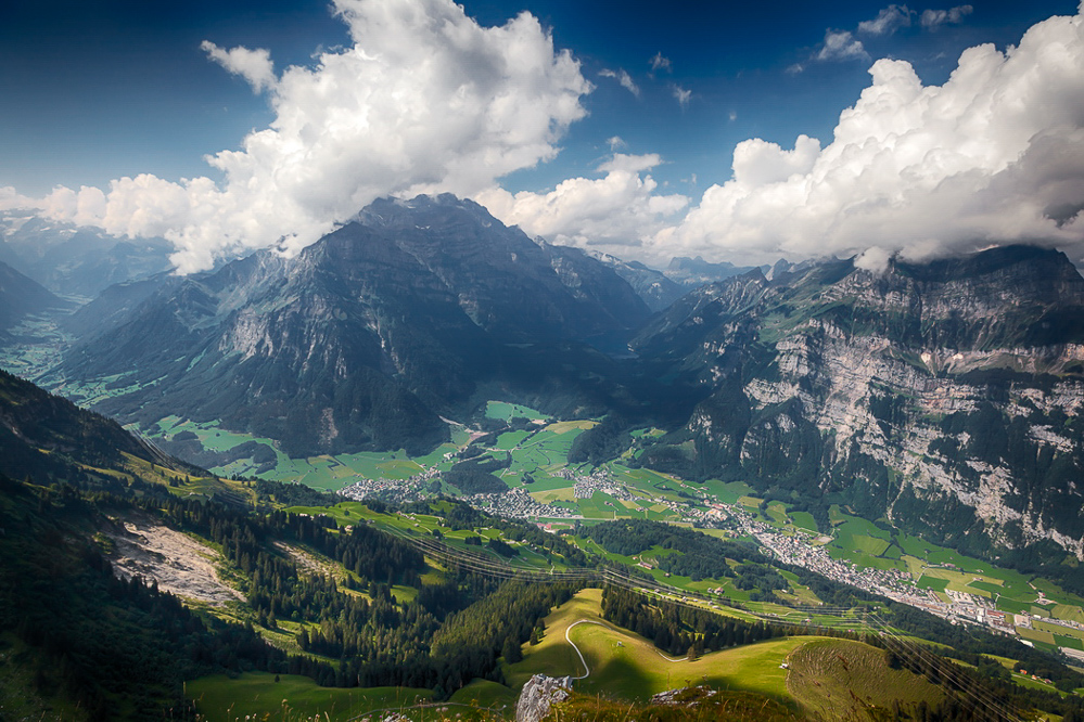 055 - Sommer 2013 - Pano von Fronalpstock aus